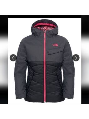 THE NORTH FACE | Carly Insulated Jacket in a grey and black Sz XS S